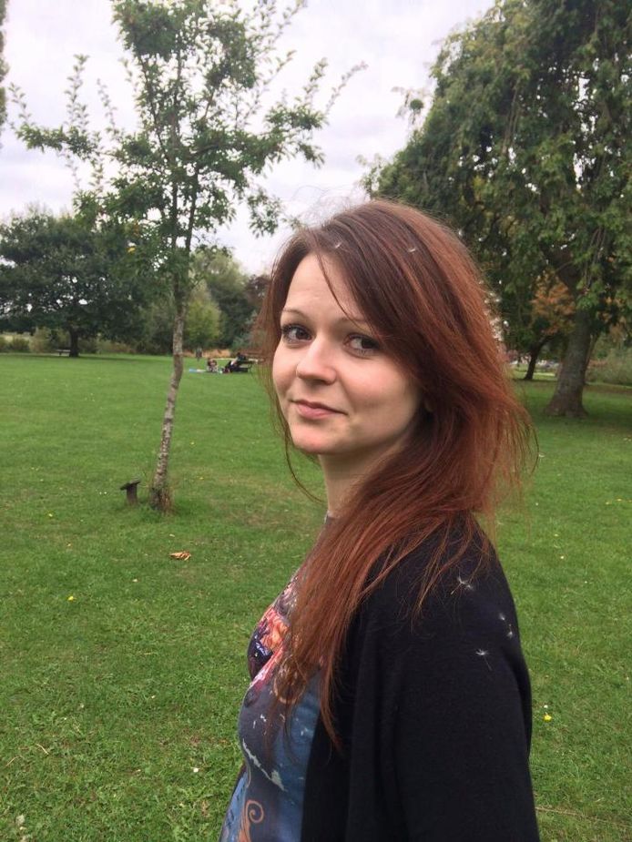 Joelia Skripal, de dochter van de Russische ex-spion Sergei Skripal, is buiten levensgevaar.
