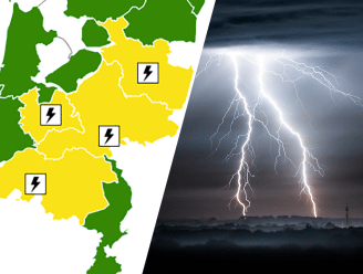 Code geel in onder andere Overijssel en Gelderland vanwege ‘stevige onweersbuien’ alweer ingetrokken