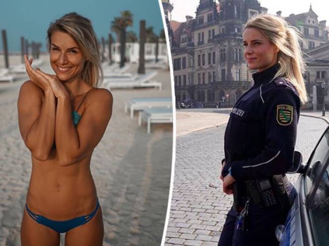 ‘Mooiste agente van Duitsland’ moest kiezen tussen job bij politie en Instagram en ze heeft voor zekerheid gekozen