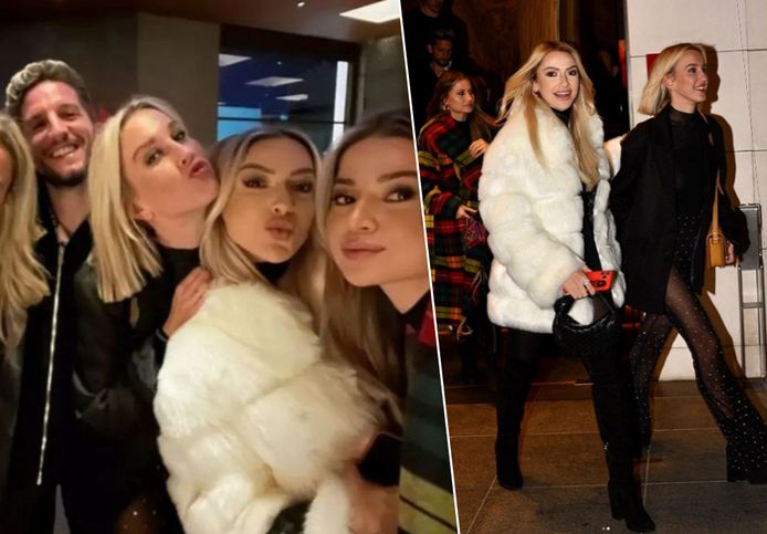 Hadise en Kat Kerkhofs overrompeld door paparazzi in Turkije na uitstapje,  ook Dries Mertens van de partij | Showbizz | hln.be