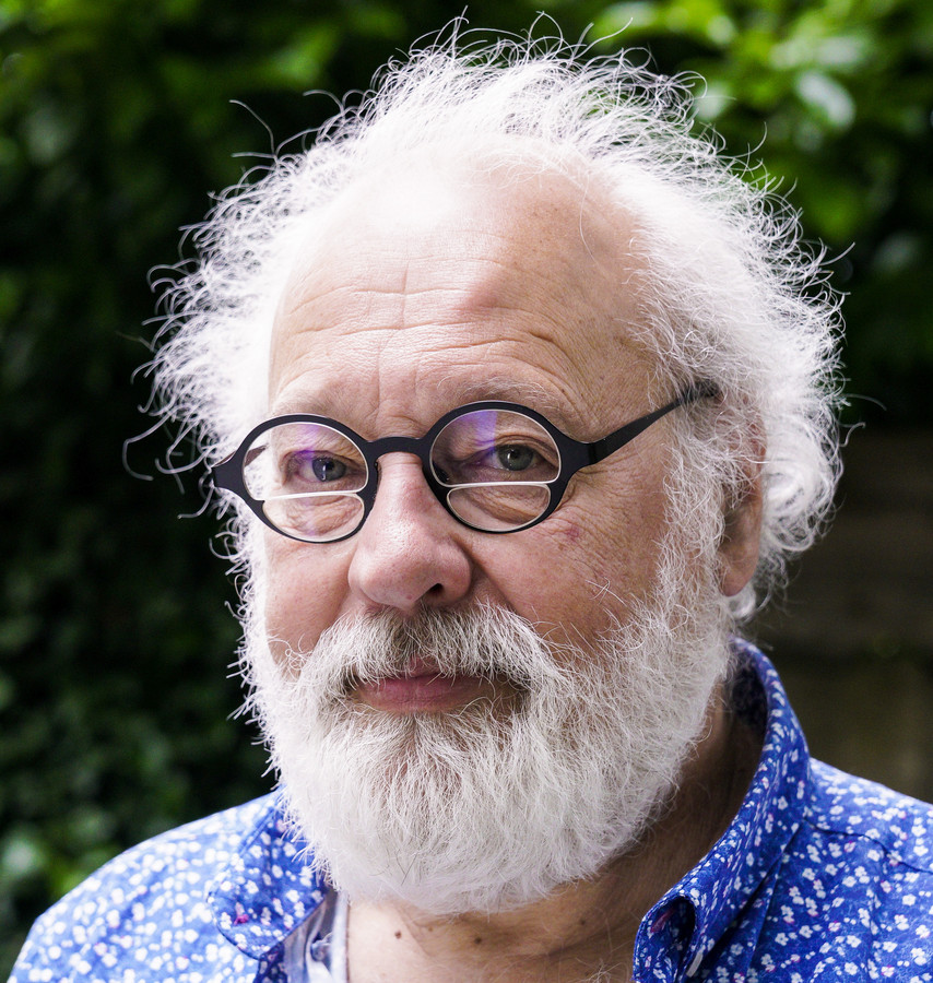 Paul fotografeerde het geheven vingertje van Joop den Uyl Foto AD.nl