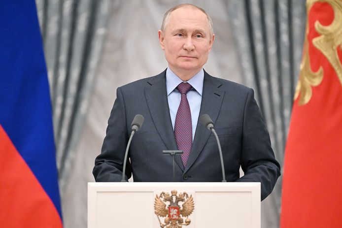 Vladimir Poetin.