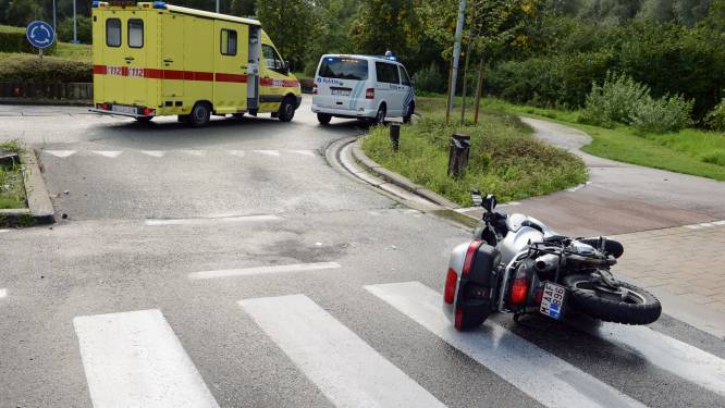 Motorrijdster (43) gaat onderuit op Kesseldallaan