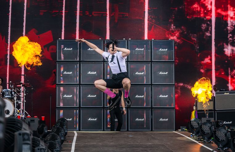 Yungblud. Beeld Joel Hoylaerts / Photonews