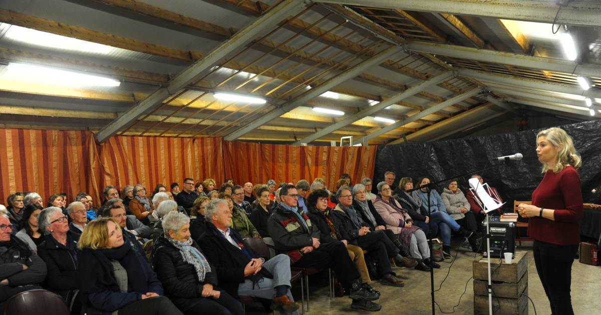Franca Treur geeft voor het eerst lezing in Meliskerke