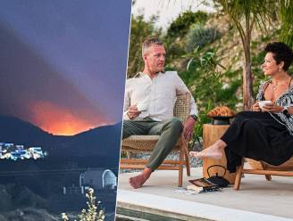 Op bezoek bij Jens (46) en Nathalie (45) in Rhodos, één jaar na de vernietigende bosbranden: “Ja, we waren in paniek”