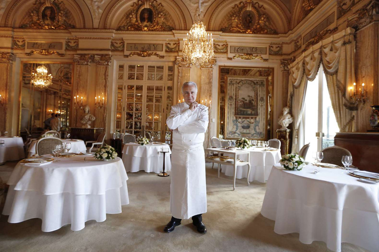 Restaurant Le Louis XV, Monaco. 'Alain Ducasse is de allergrootste klassieke Franse chef.' Beeld ANP