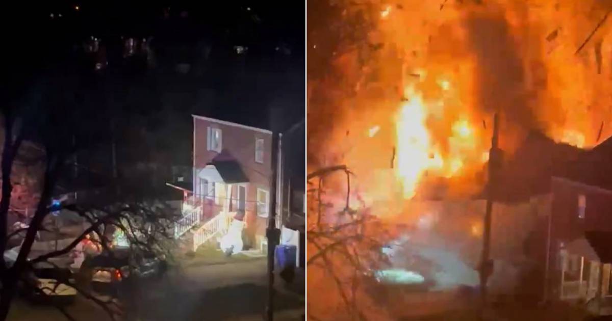 Aspetto.  Una casa esplode mentre la polizia tenta una perquisizione negli Stati Uniti |  al di fuori
