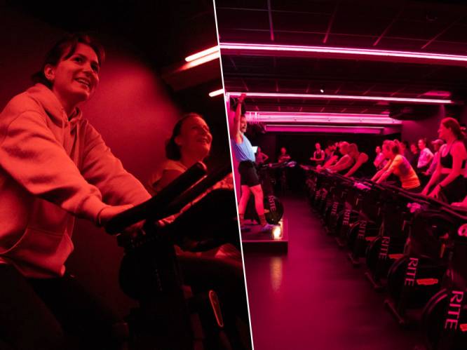 UITGETEST. Rhythm cycling, de nieuwste hype in sportland: “Opzwepende beats, roze neonlichten en zwetende lijven... We wanen ons in een dansclub op een zaterdagnacht”