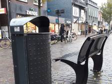 Nauwe prullenbakken in het Veenendaalse centrum worden wijder 