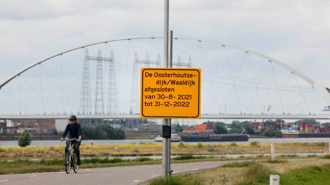 Oosterhoutsedijk en Waaldijk anderhalf jaar op slot: dijken moeten versterkt vanwege klimaatverandering