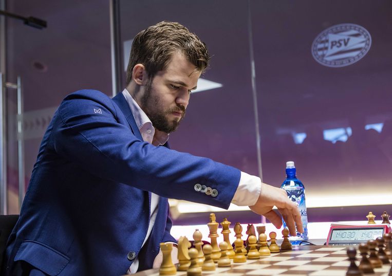 Magnus Carlsen.  Beeld EPA