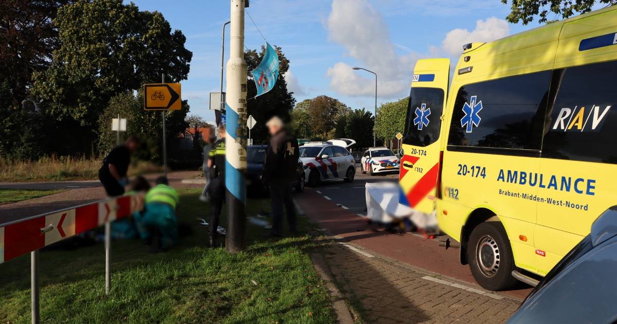 Twee gewonden bij ernstig ongeluk in Sprang-Capelle.