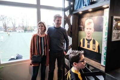 Tijmen leeft voort in ‘zijn’ cave bij voetbalclub MvR