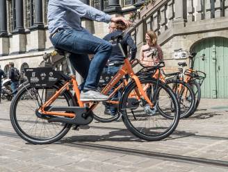 Deelfietsen in Gent steeds vaker gebruikt: ongeveer 1,5 ritten per dag per fiets
