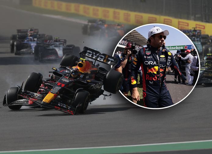 Schaamrood op de kaken bij Sergio Pérez na crash in eigen land: 'Ergste  moment uit mijn loopbaan' | Formule 1 | ed.nl
