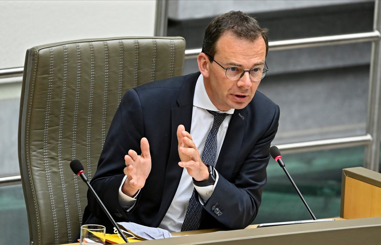 Vlaams minister van Welzijn Wouter Beke (CD&V) Beeld Photo News