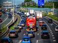Opnieuw veel Rotterdamse snelwegen in file top 10 van Nederland