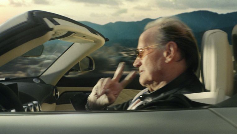 De 'Easy Driver' reclame van Mercedes-Benz met Peter Fonda, die geregisseerd werd door de Coen Brothers. Beeld AP