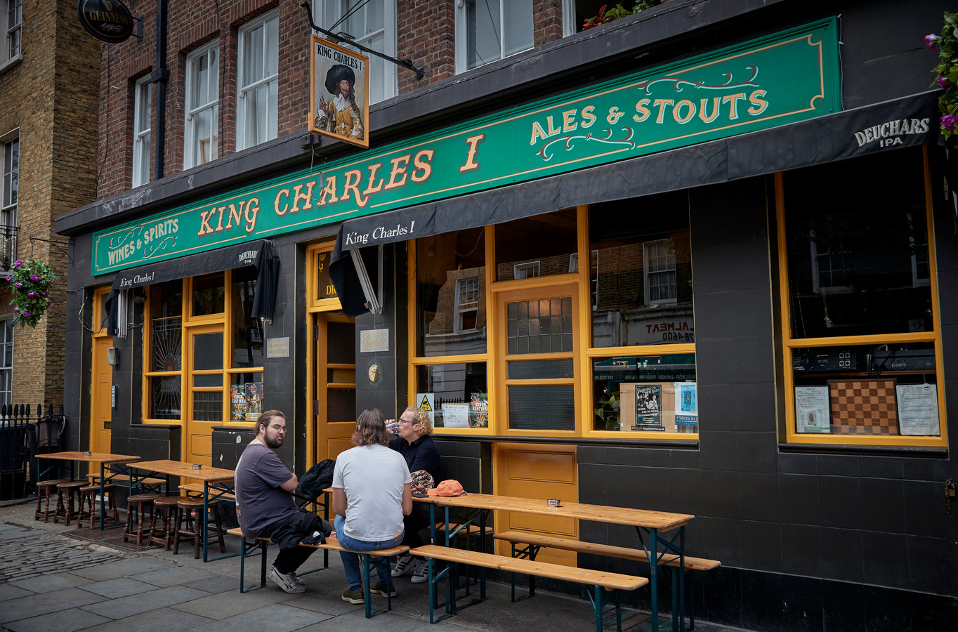 King Charles I Pub in London