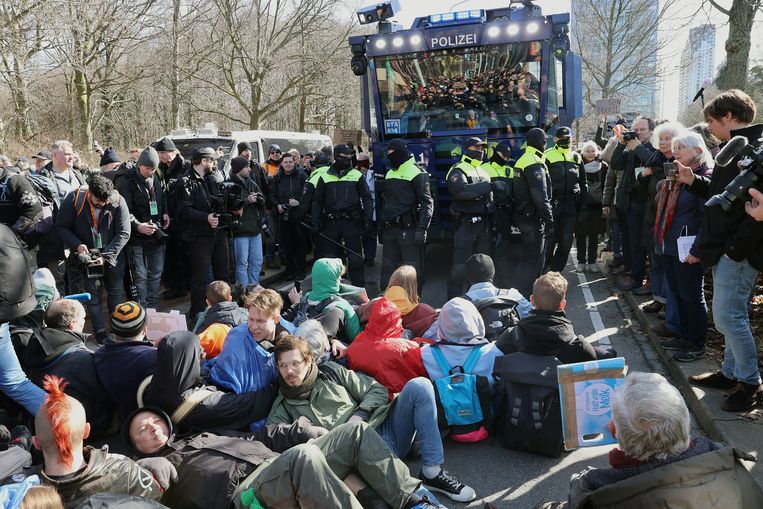 Den Haag  A12. Beeld Arie Kievit