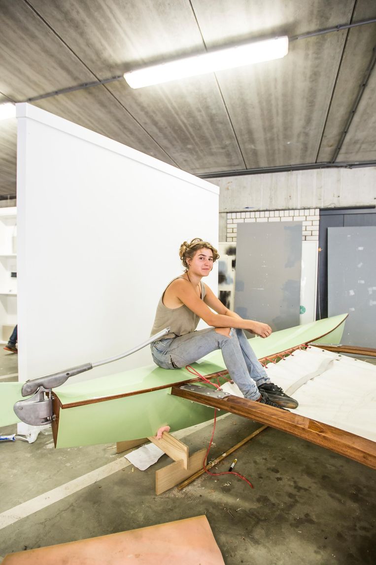 Eva Camfferman: 'Hierna wil ik naar de zeevaartschool' Beeld Eva Plevier