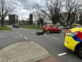 Bestuurder deelscooter raakt gewond bij botsing met auto op kruising in Eindhoven