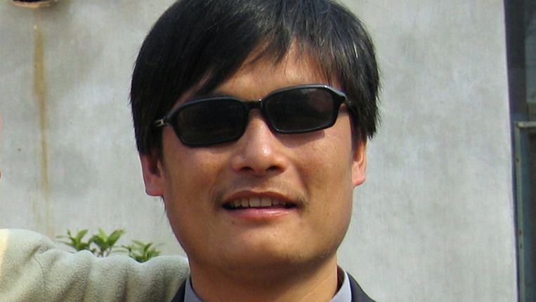 Chen Guangcheng Beeld AFP