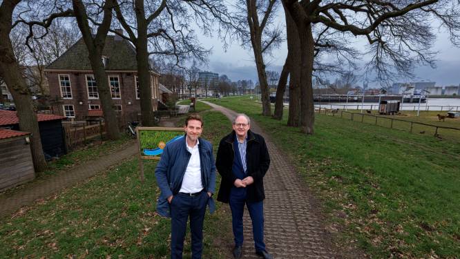 Waarom het versterken van dijk in Zwolle drie keer meer kost dan gedacht: ‘Sta hier met trots en schroom’