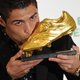 Ronaldo neemt Gouden Schoen in ontvangst