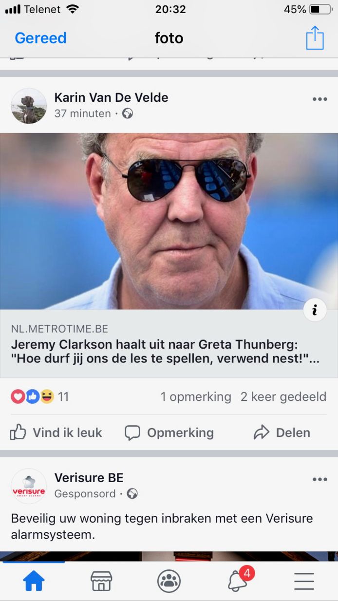 “Blijkbaar vindt mevrouw Vandevelde het nodig om deze bagger op Facebook te verspreiden”, reageert Vlaams Parlementslid en  het Limburgse kopstuk voor Groen Johan Danen.