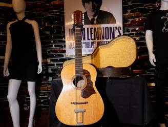 Verloren gewaande gitaar John Lennon brengt miljoenen op, duurste Beatles-gitaar ooit