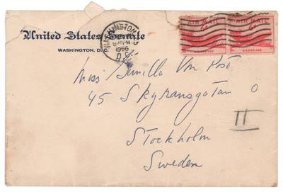 Liefdesbrieven van JFK aan Zweedse minnares te koop