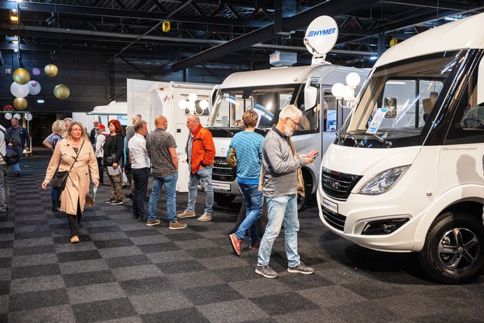 De Camperbeurs in Hardenberg is groter dan ooit.