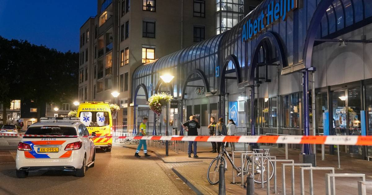 Gewonde bij steekpartij voor Albert Heijn in Oss.