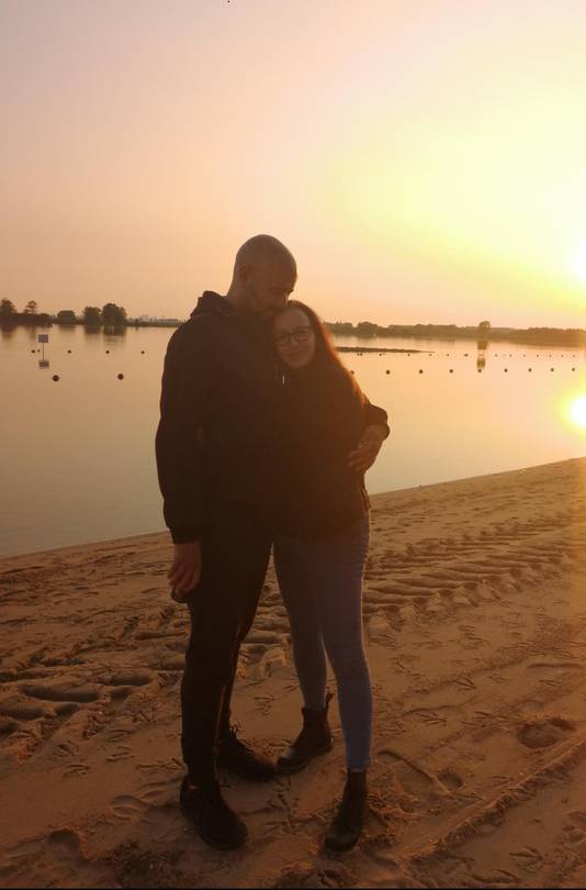 Hester de Jager en haar vriend