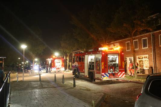 Brandweerwagens in Etten-Leur.
