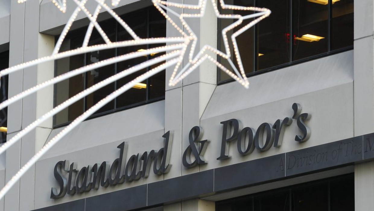 Kantoor van kredietbeoordelaar Standard & Poor's Beeld reuters