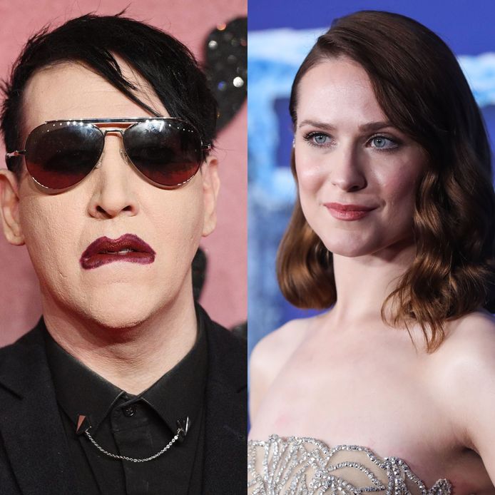Marilyn Manson en Evan Rachel Wood.