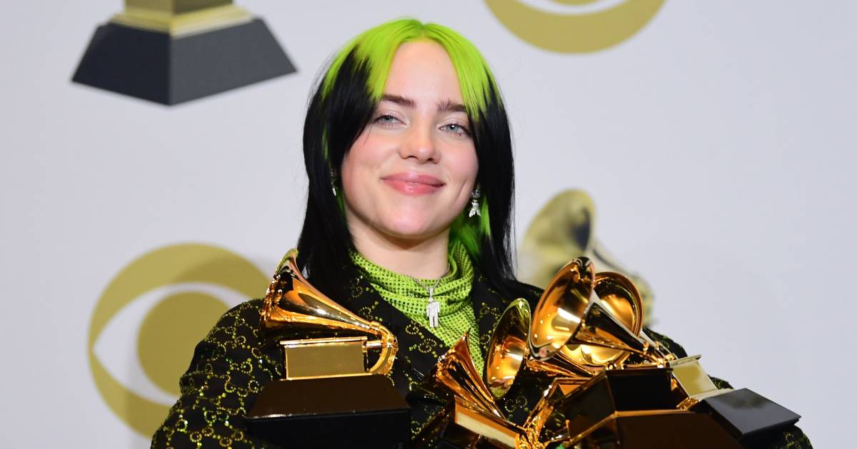 Révélation, chanson et album de l’année, Billie Eilish, 18 ans, rafle tout aux Grammys Grammy