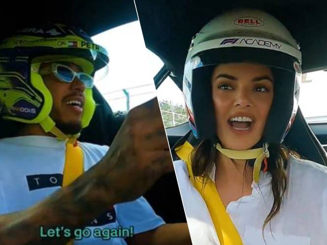 “Ik haat je!”: Kendall Jenner stapt in dure Mercedes naast Lewis Hamilton... en dat beklaagt ze zich snel