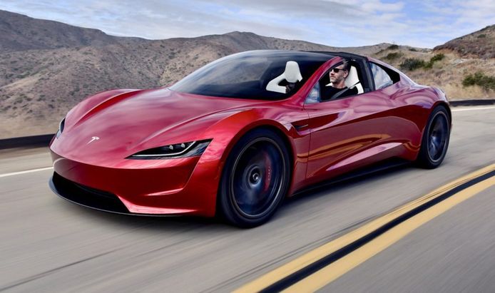 Verstikkend Realistisch Tegenover Nieuwe Tesla Roadster krijgt stuwraketten aan boord' | Auto | AD.nl