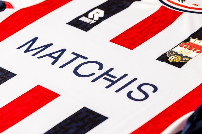 Het speciale shirt waarmee Willem II vrijdagavond tegen FC Dordrecht zal aantreden.
