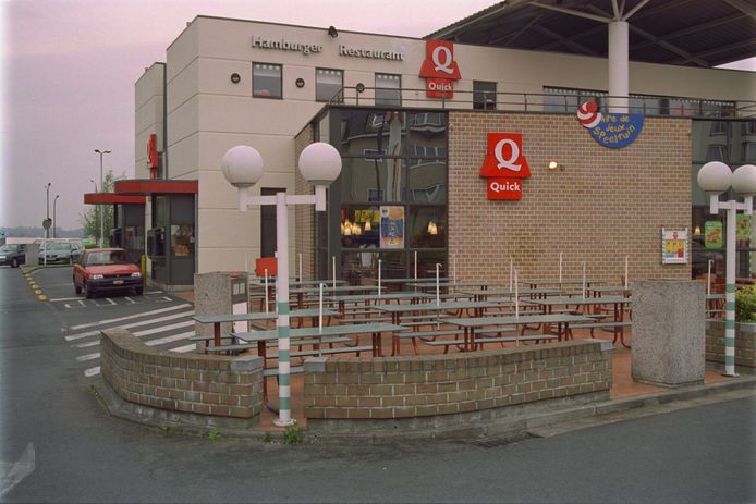 Het Quickrestaurant in Wemmel.