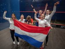 Na zes jaar weer brons voor Van der Heijden en Ter Sluis op EK squash: ‘Supergaaf’