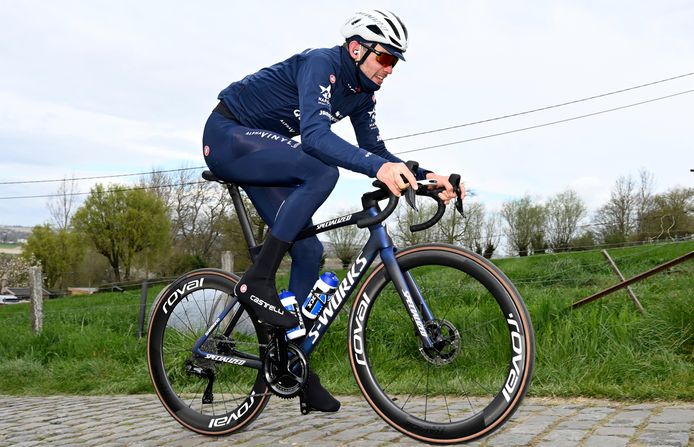 Kasper Asgreen tijdens de verkenning.