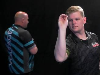 KIJK. Net niet voor Mike De Decker: 'The Real Deal' verliest eerste PDC-finale ooit tegen ex-wereldkampioen Rob Cross