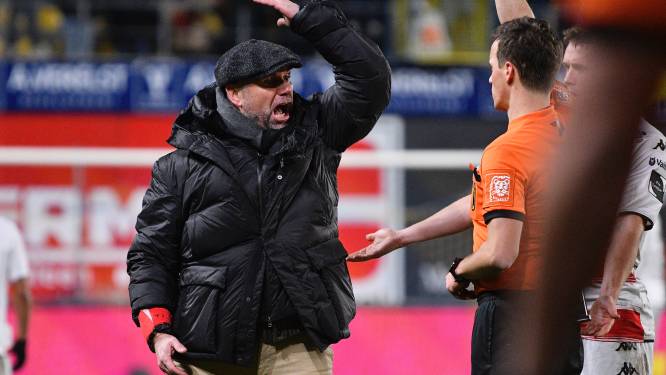 Football Talk. STVV-coach Hollerbach twee matchen geschorst - Van Damme terug in selectie KV Mechelen
