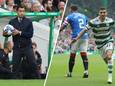 Giovanni van Bronkhorst kreeg met Rangers in de Old Firm een flinke dreun te verwerken.