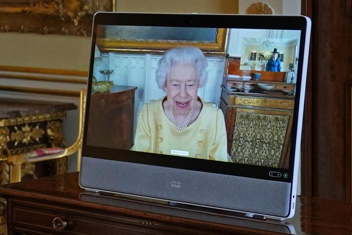 La reine a repris ses audiences virtuelles
